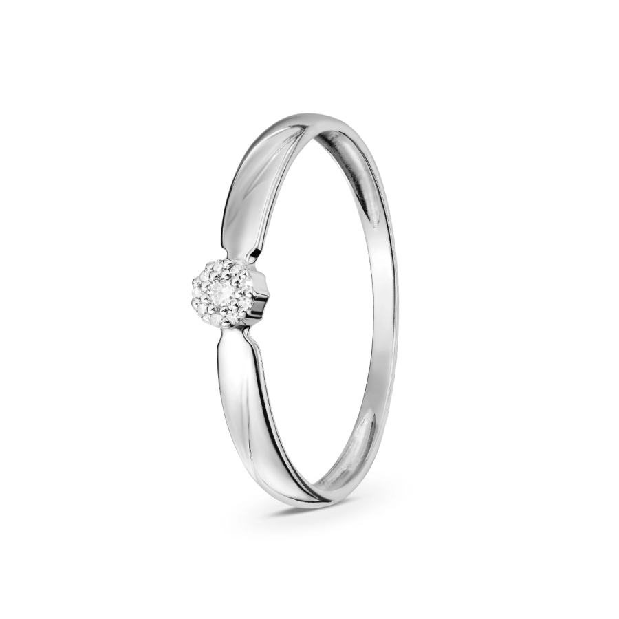 ЗОЛОТА КАБЛУЧКА З ДІАМАНТАМИ - КМ0049