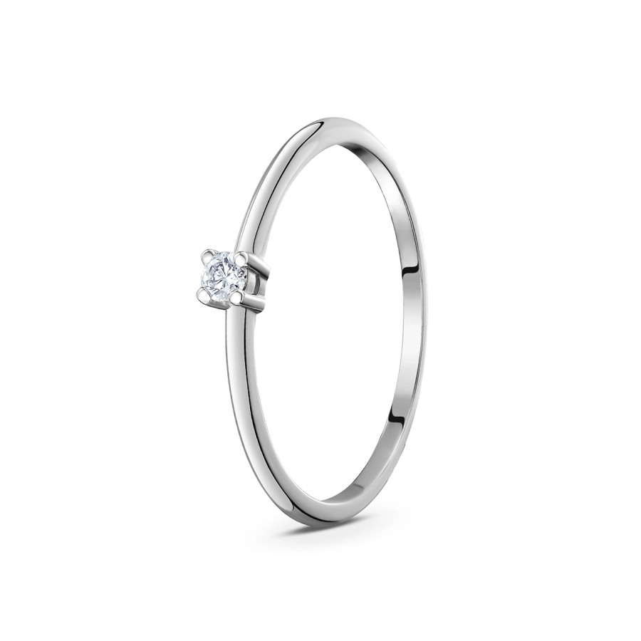 ЗОЛОТА КАБЛУЧКА З ДІАМАНТОМ - КМ0053