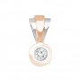 GOLD PENDANT WITH DIAMOND - П036