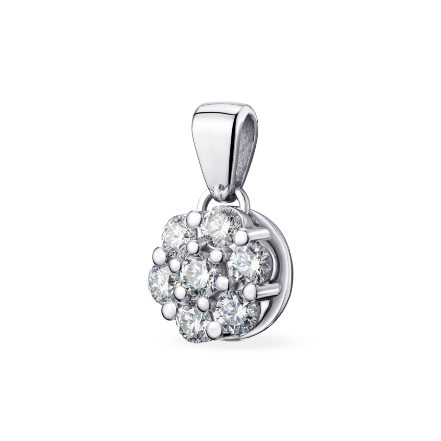 ЗОЛОТАЯ ПОДВЕСКА С БРИЛЛИАНТАМИ - П124