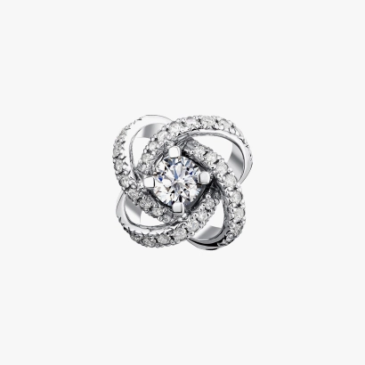 GOLD PENDANT WITH DIAMONDS - П541