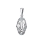 GOLD PENDANT WITH DIAMONDS - П632.1