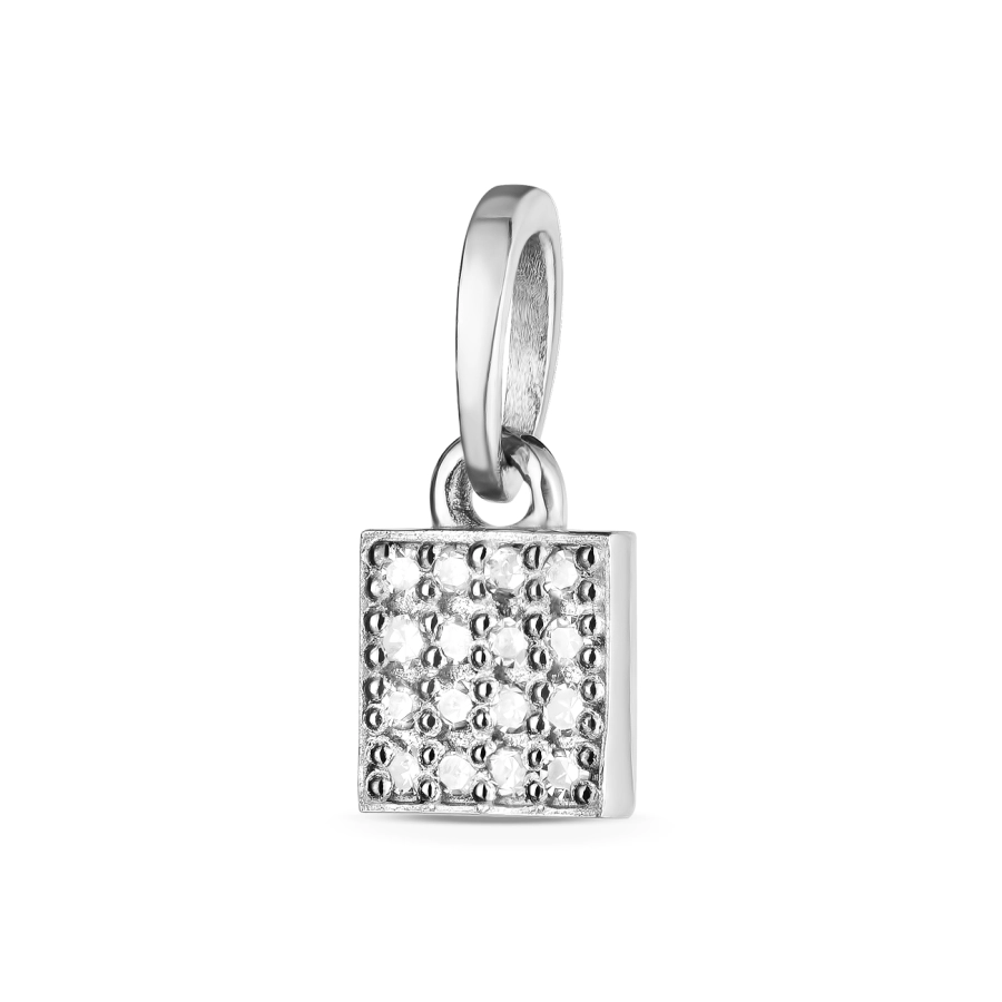 ЗОЛОТА ПІДВІСКА З ДІАМАНТАМИ - ПМ0001