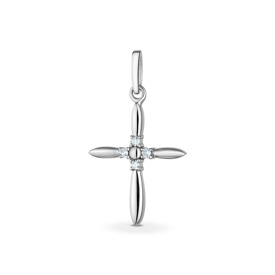 GOLD CROSS WITH DIAMONDS - ПМ0015