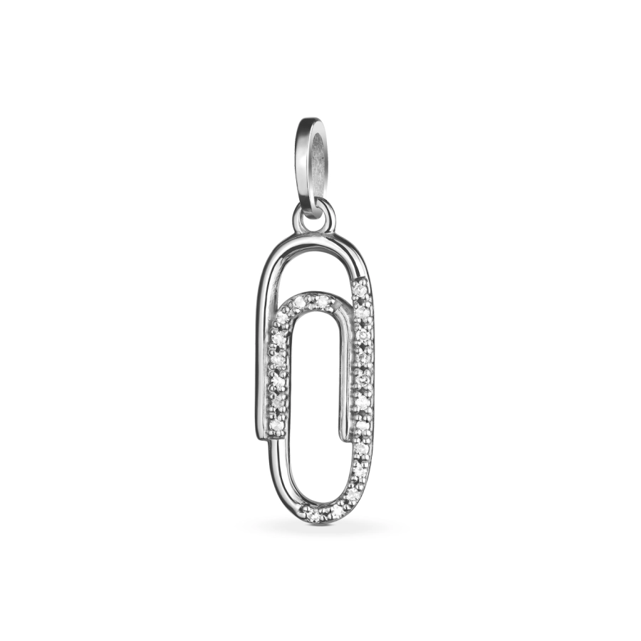 ЗОЛОТА ПІДВІСКА З ДІАМАНТАМИ - ПМ0022