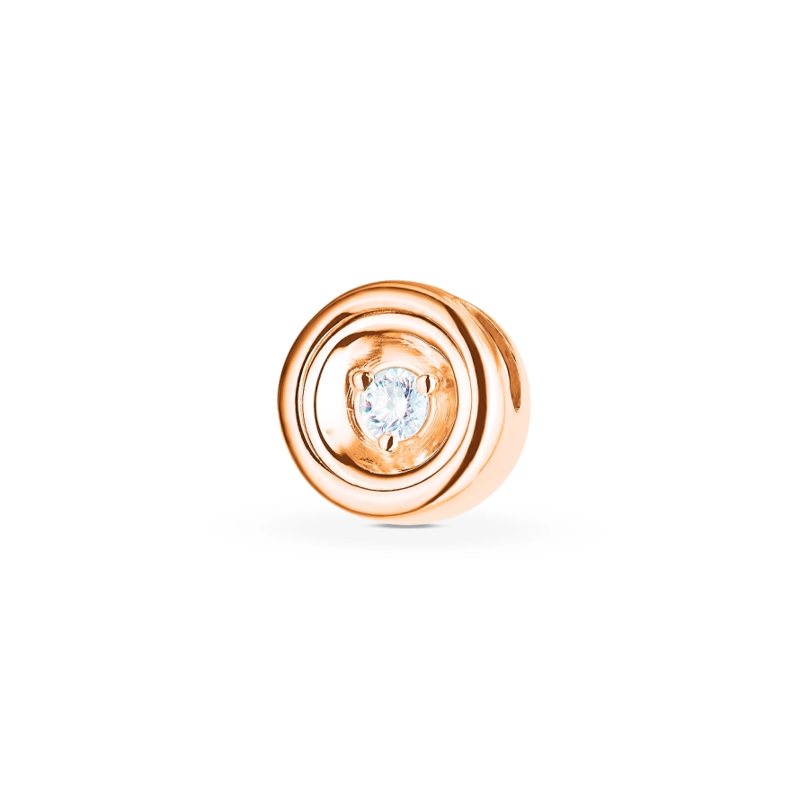 ЗОЛОТА ПІДВІСКА З ДІАМАНТОМ - ПМ0031