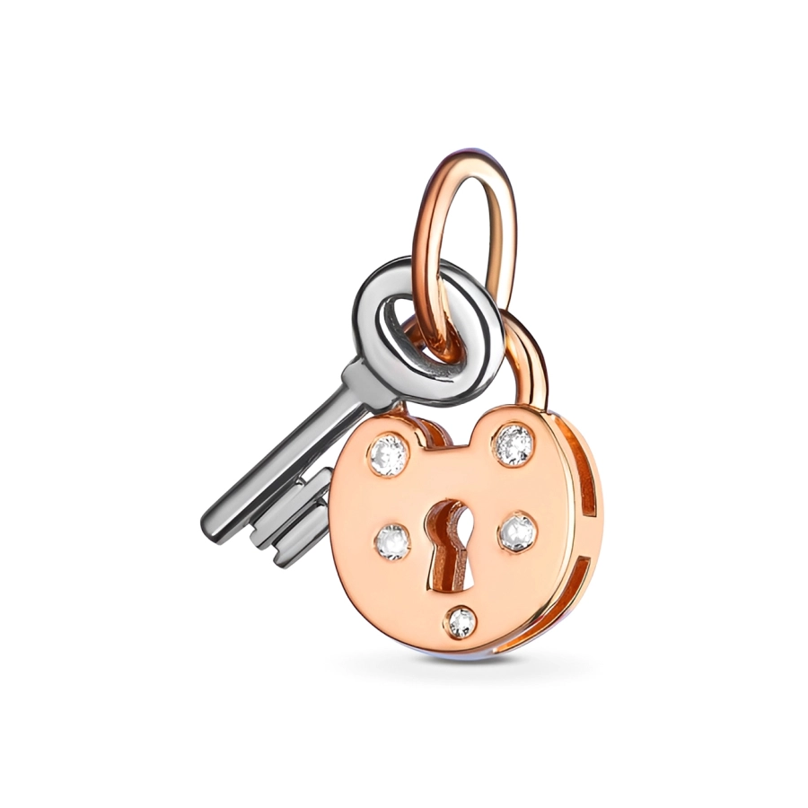 ЗОЛОТА ПІДВІСКА З ДІАМАНТАМИ - ПМ0037