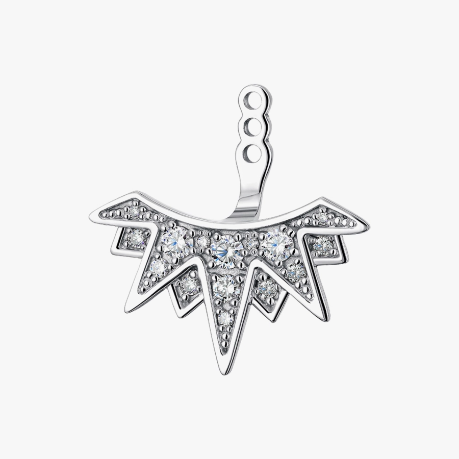 ЗОЛОТА МОНОСЕРЕЖКА З ДІАМАНТАМИ - С200015