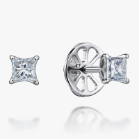 Princess Diamond Stud Earrings - С200215.51