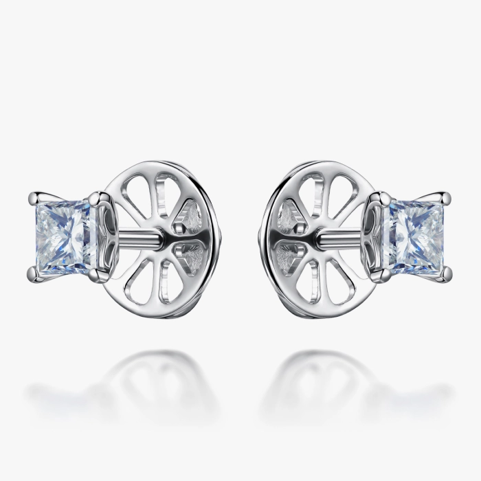 Princess Diamond Stud Earrings - С200215.51