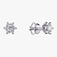 Diamond Earrings in White Gold - С2559.1