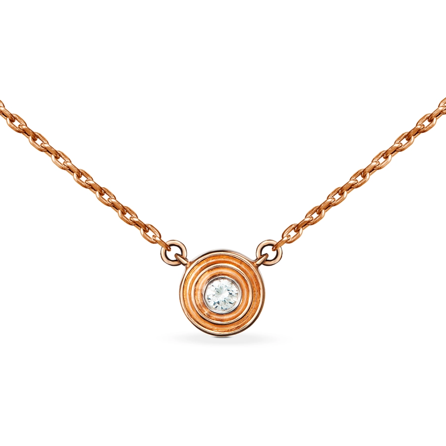 ЗОЛОТЕ КОЛЬЄ З ДІАМАНТОМ - Я5049