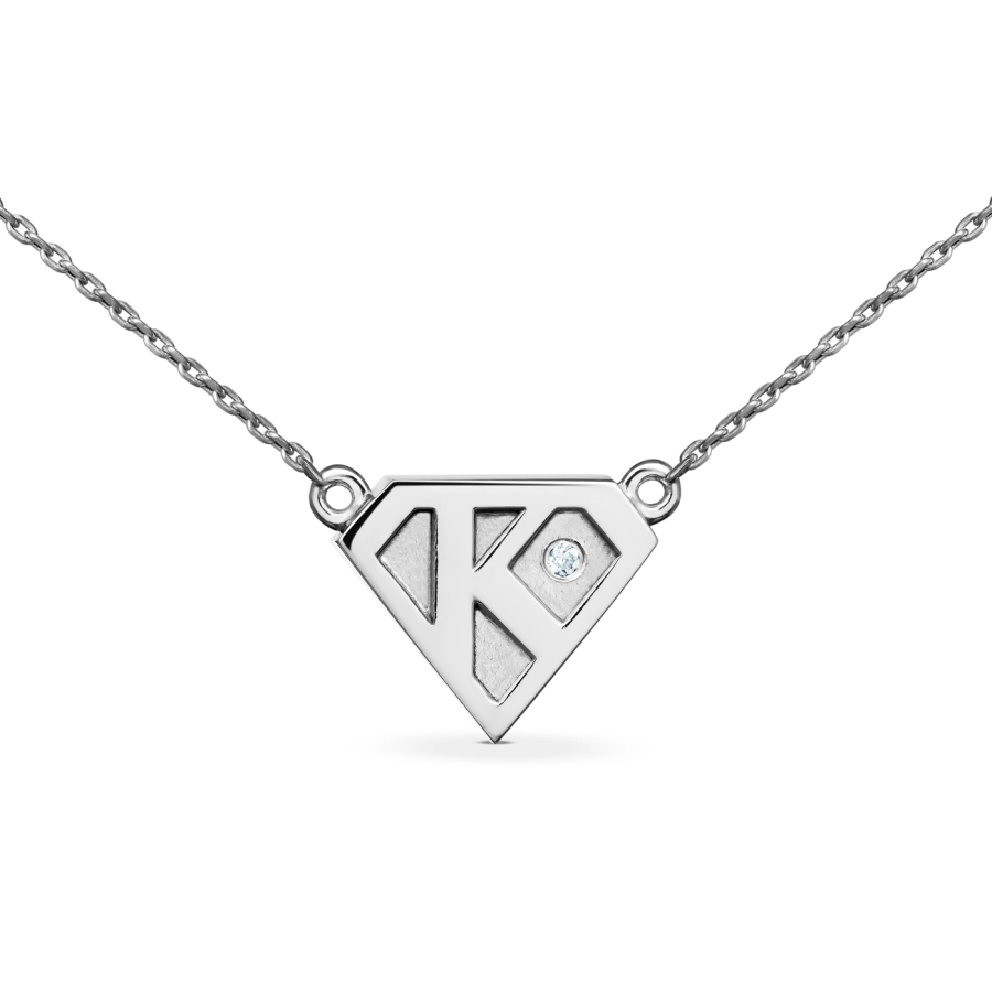 ЗОЛОТЕ КОЛЬЄ З ДІАМАНТОМ - Я5056