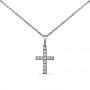 GOLD NECKLACE WITH CROSS - Я5058