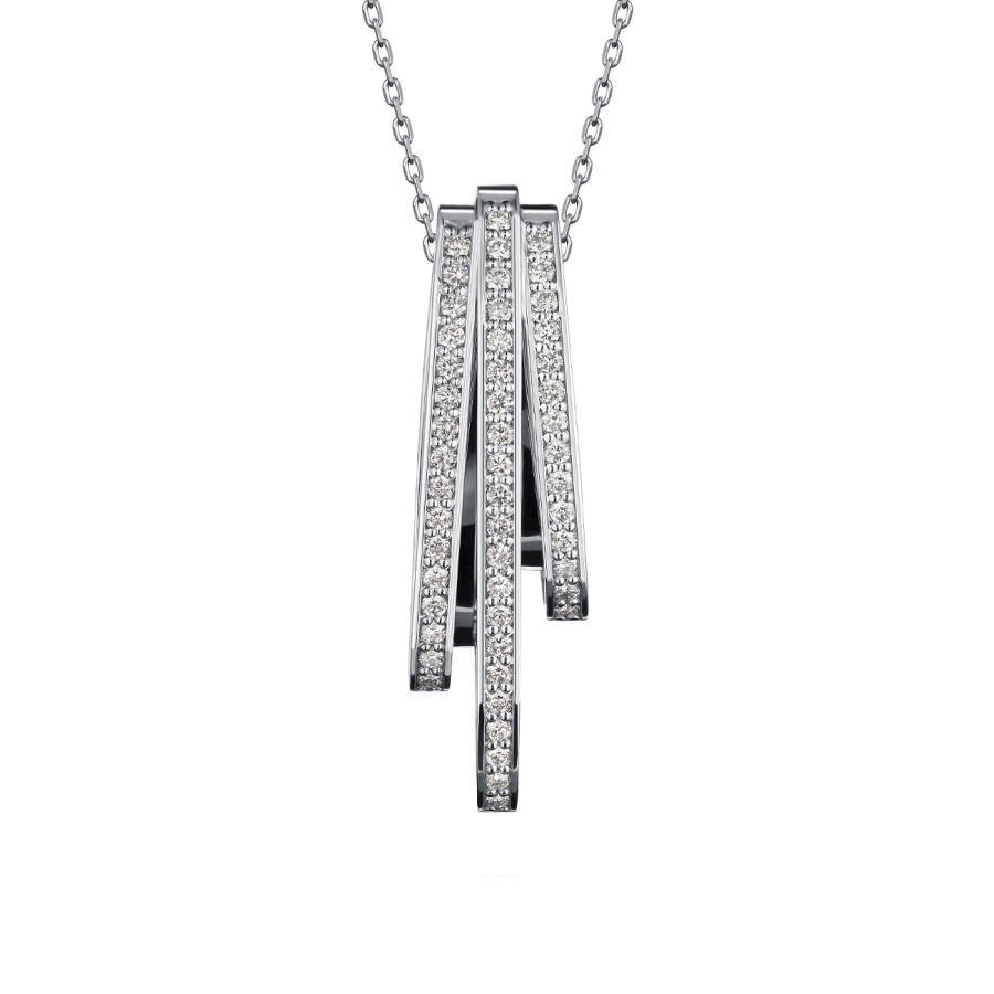 ЗОЛОТЕ КОЛЬЄ З ДІАМАНТАМИ - Я5072