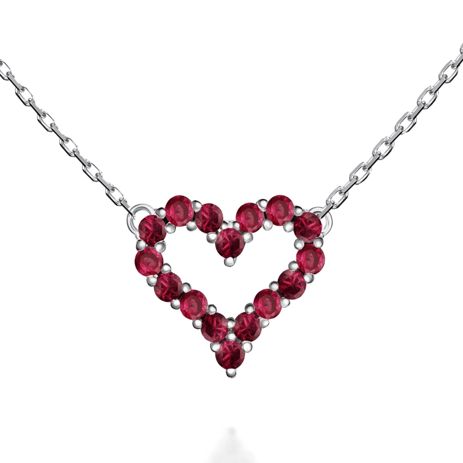 ЗОЛОТЕ КОЛЬЄ З РУБІНАМИ - Я5114р