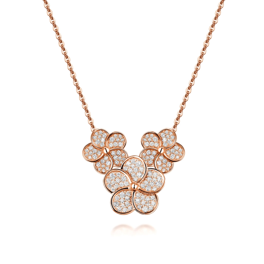 ЗОЛОТЕ КОЛЬЄ З ДІАМАНТАМИ - Я5125